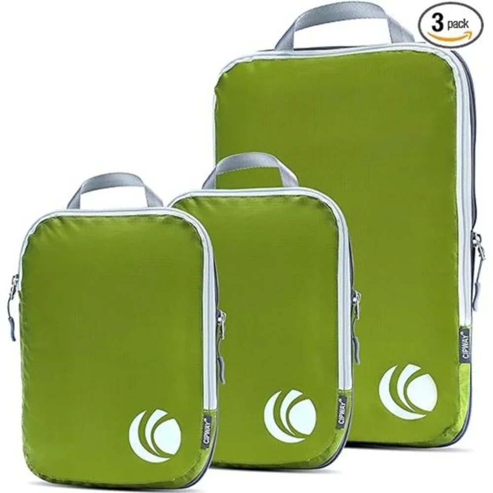 Compression Packing Cubes Set, Ultralight Expandable Travel Packing Organizers